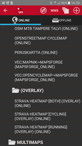 Strava Heatmap Oruxmaps